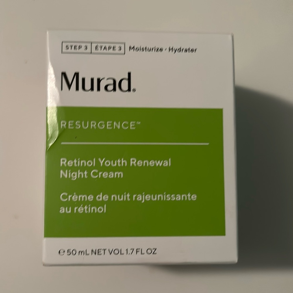 MURAD RESURGENCE RETINOL YOUTH RENEWAL CREAM, 50mL, 1.7oz, NIB